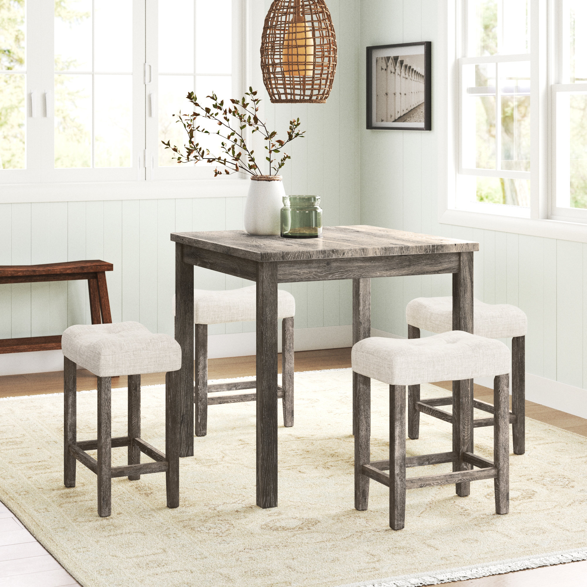 4 person counter height table discount